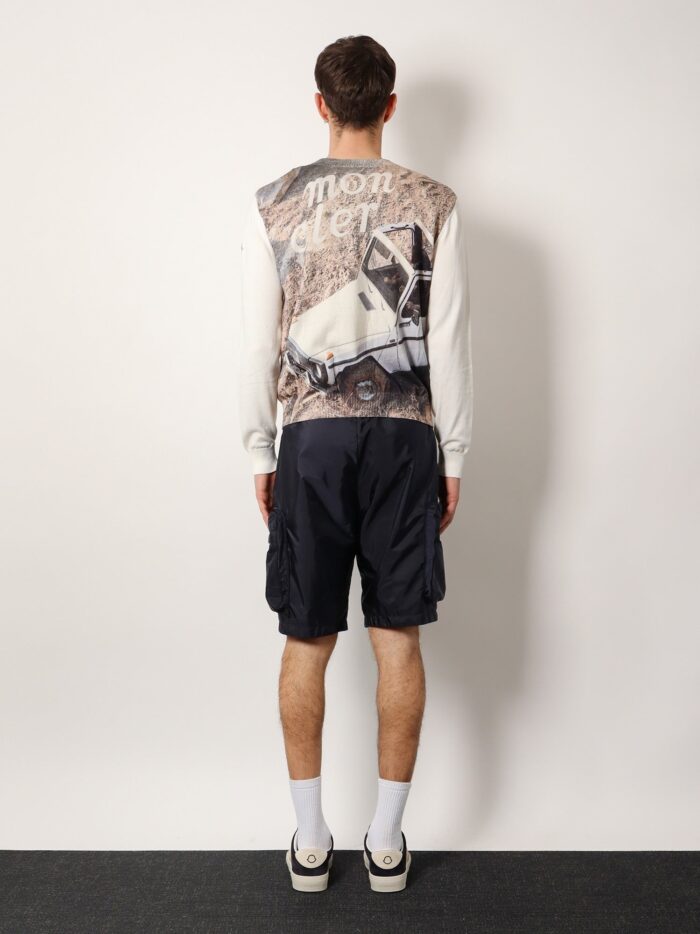 MONCLER GENIUS 3 Moncler Mercedes-Benz Designed By Nigoldeneye Cotton Sweater