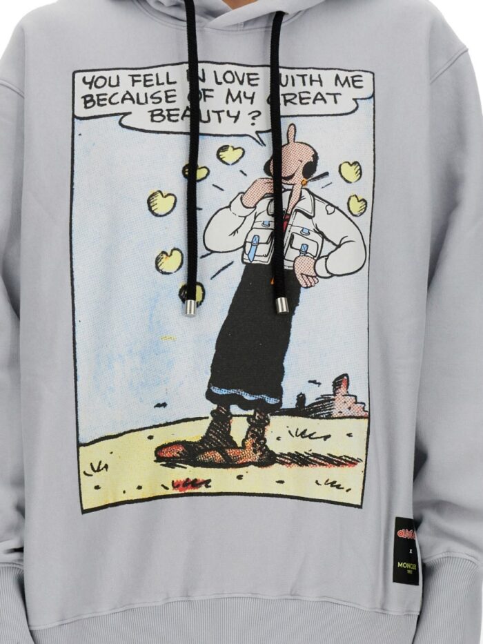 MONCLER GENIUS "OLIVIA" PRINT SWEATSHIRT
