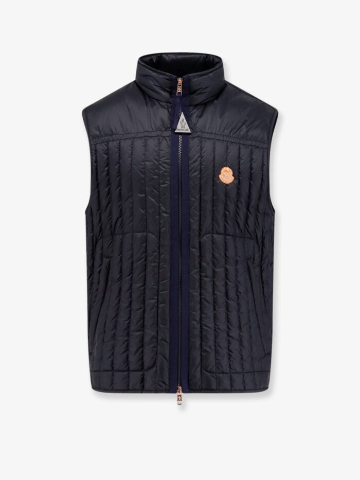 MONCLER GENIUS Tangerine Moncler X Gilga Farm Designed By Donald Glover Nylon Sleeveless Jacket