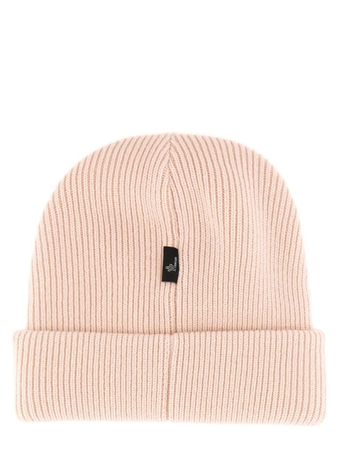 MONCLER GRENOBLE BEANIE HAT WITH LOGO