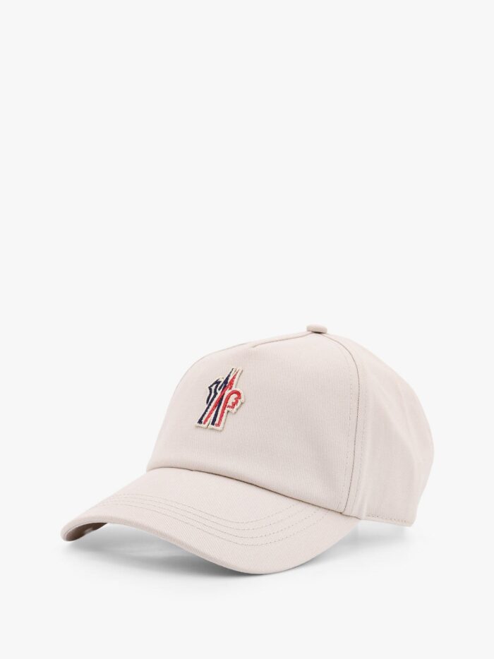 MONCLER GRENOBLE Cotton Baseball Hat With Logo Patch