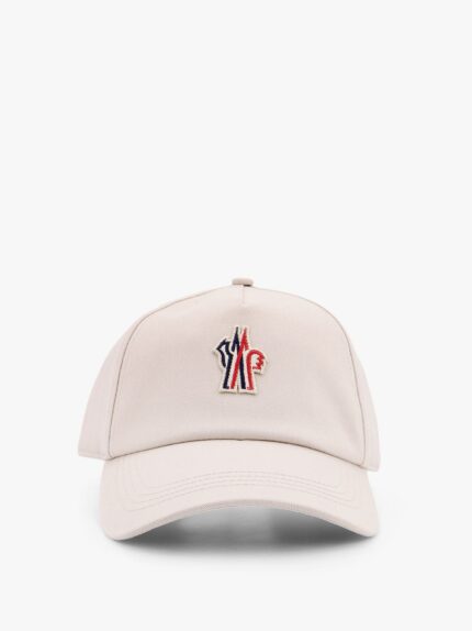 MONCLER GRENOBLE Cotton Baseball Hat With Logo Patch