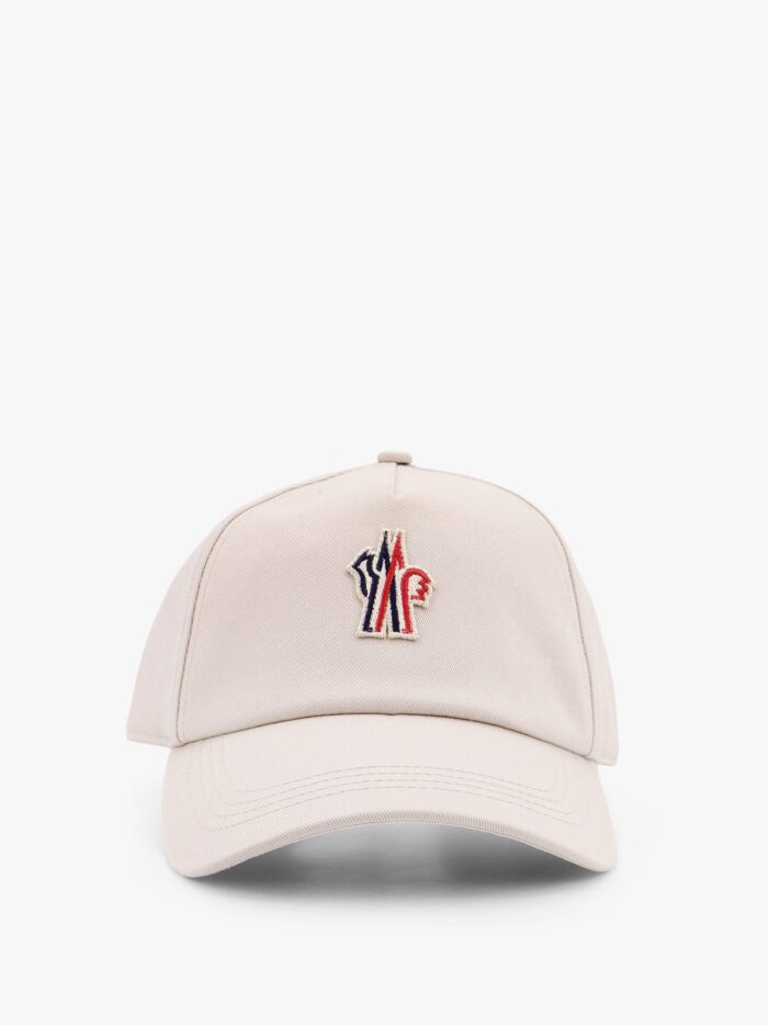 MONCLER GRENOBLE Cotton Baseball Hat With Logo Patch