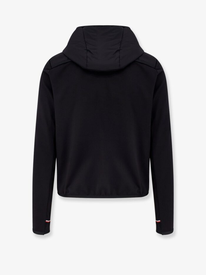MONCLER GRENOBLE Cotton Blend Cardigan With Padding On The Front