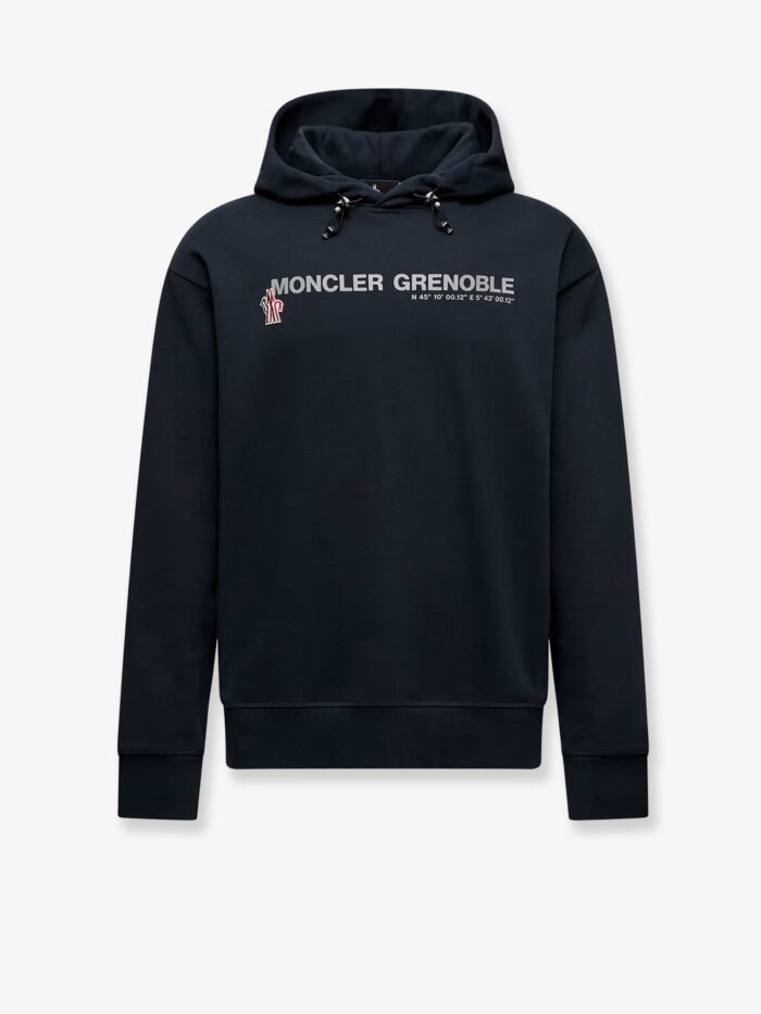 MONCLER GRENOBLE Cotton Hooded Sweatshirt