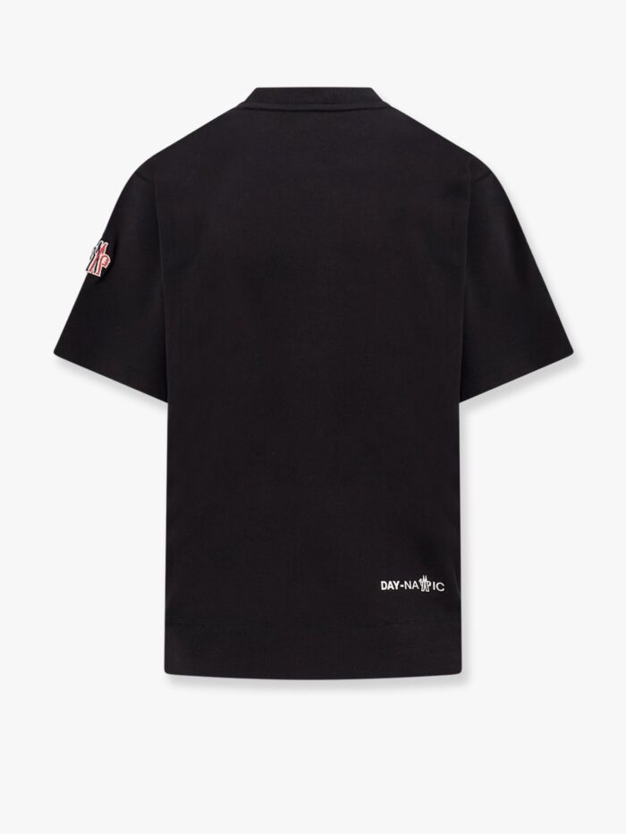 MONCLER GRENOBLE Cotton T-shirt With Frontal Logo