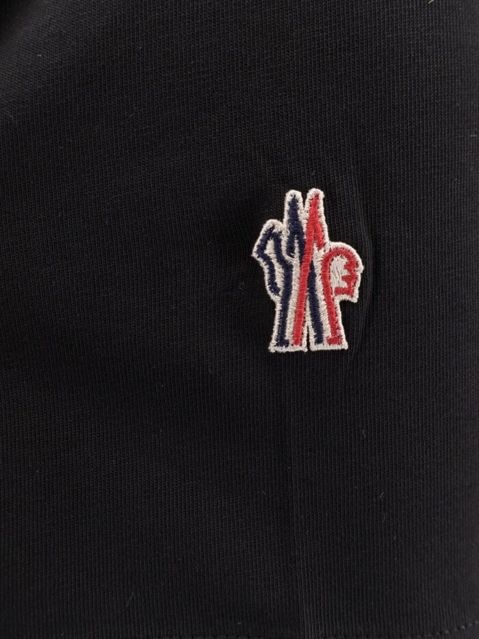 MONCLER GRENOBLE Cotton T-shirt With Frontal Logo