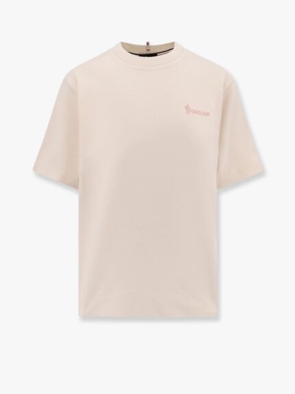 MONCLER GRENOBLE Cotton T-shirt With Frontal Logo