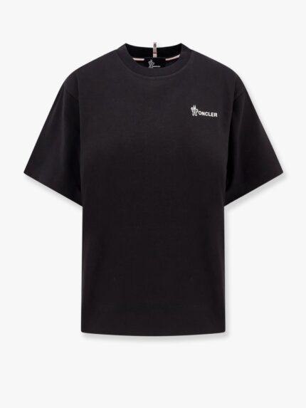 MONCLER GRENOBLE Cotton T-shirt With Frontal Logo