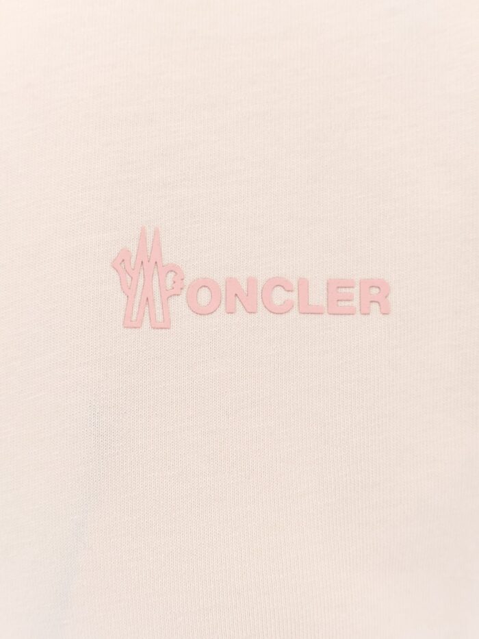 MONCLER GRENOBLE Cotton T-shirt With Frontal Logo