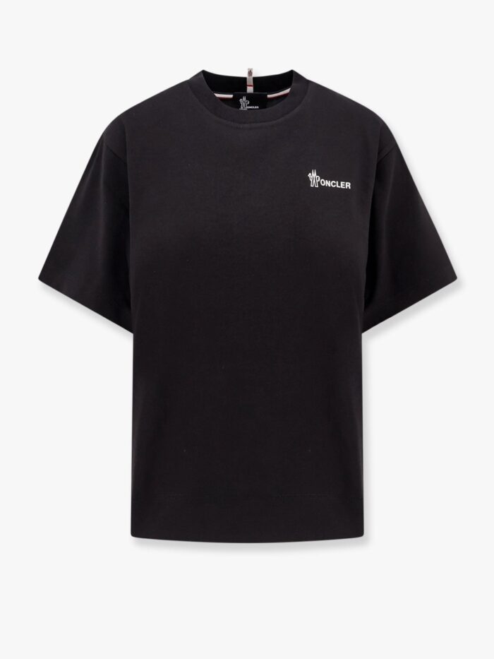 MONCLER GRENOBLE Cotton T-shirt With Frontal Logo