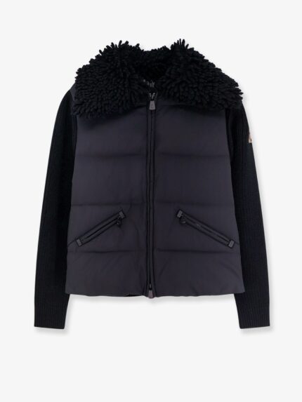 MONCLER GRENOBLE Down Jacket With Wool Inserts