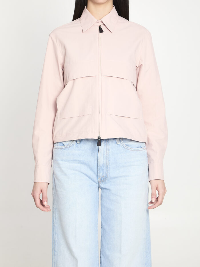 Moncler Grenoble Froissé technical shirt