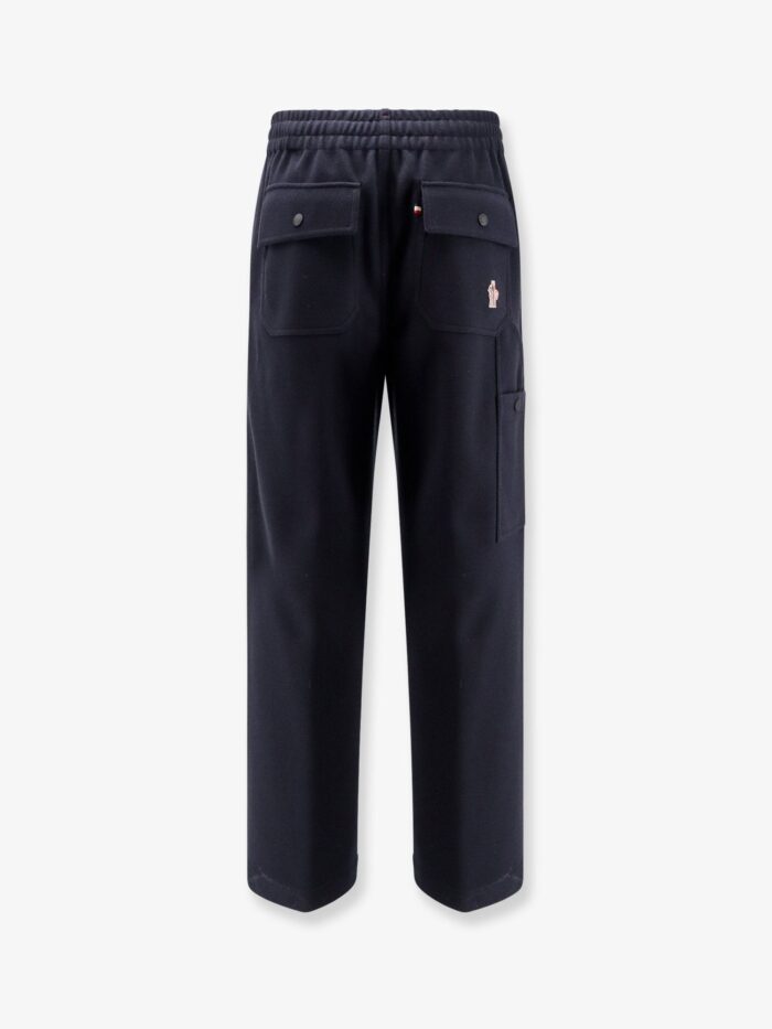 moncler grenoble interlock trousers with embossed logo MONCLER GRENOBLE Interlock Trousers With Embossed Logo