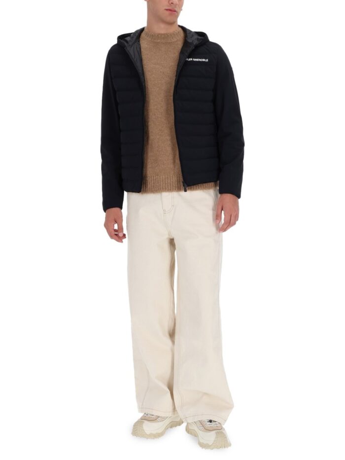MONCLER GRENOBLE JACKET WITH ZIPPER AND HOOD