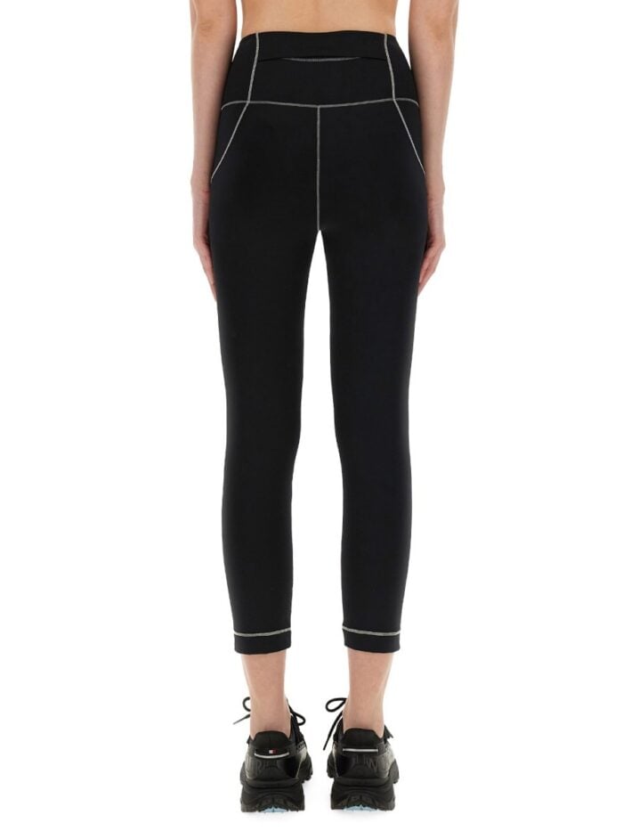 MONCLER GRENOBLE LEGGINGS WITH LOGO