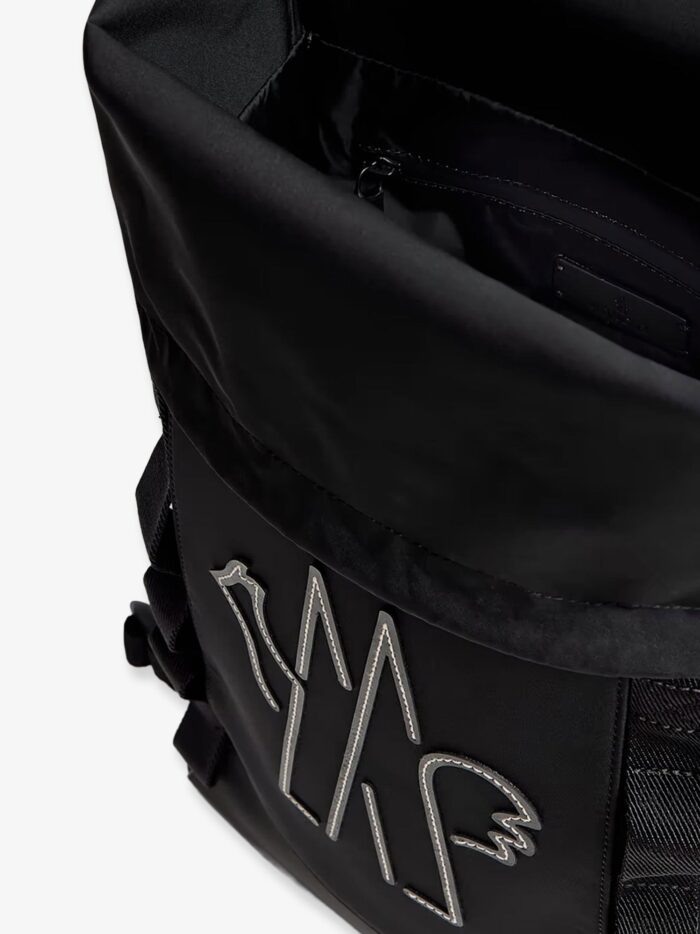 MONCLER GRENOBLE Nylon Backpack With Logo Patch