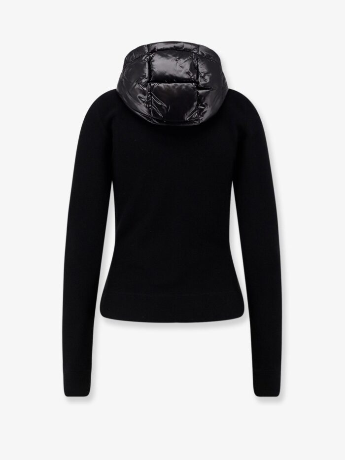 MONCLER GRENOBLE Nylon Down Jacket With Fleece Inserts