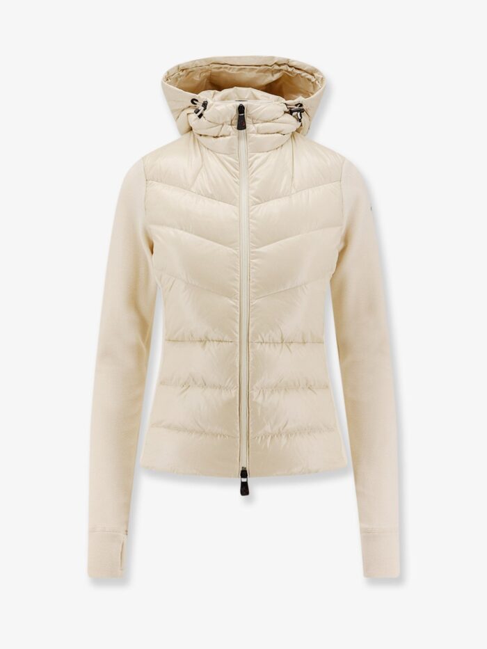MONCLER GRENOBLE Nylon Down Jackt With Fleece Inserts