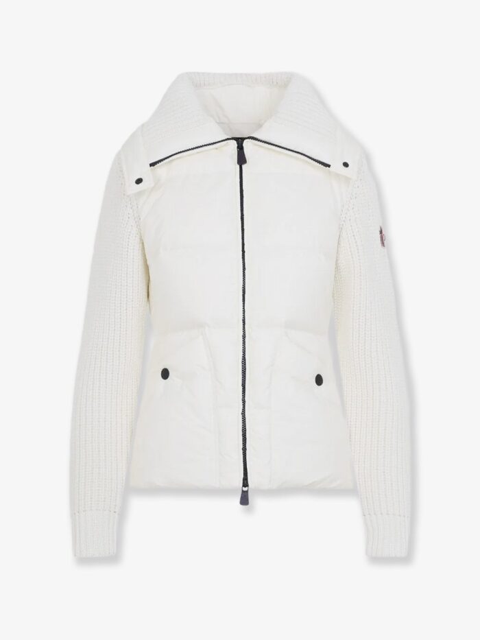 moncler grenoble nylon jacket with logo on the side MONCLER GRENOBLE Nylon Jacket With Logo On The Side