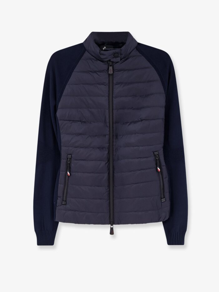 MONCLER GRENOBLE Padded Stretch Viscose Blend Cardigan