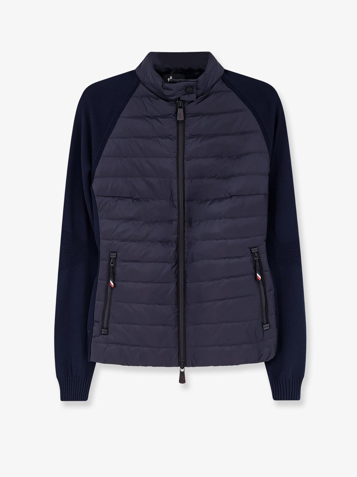 MONCLER GRENOBLE Padded Stretch Viscose Blend Cardigan