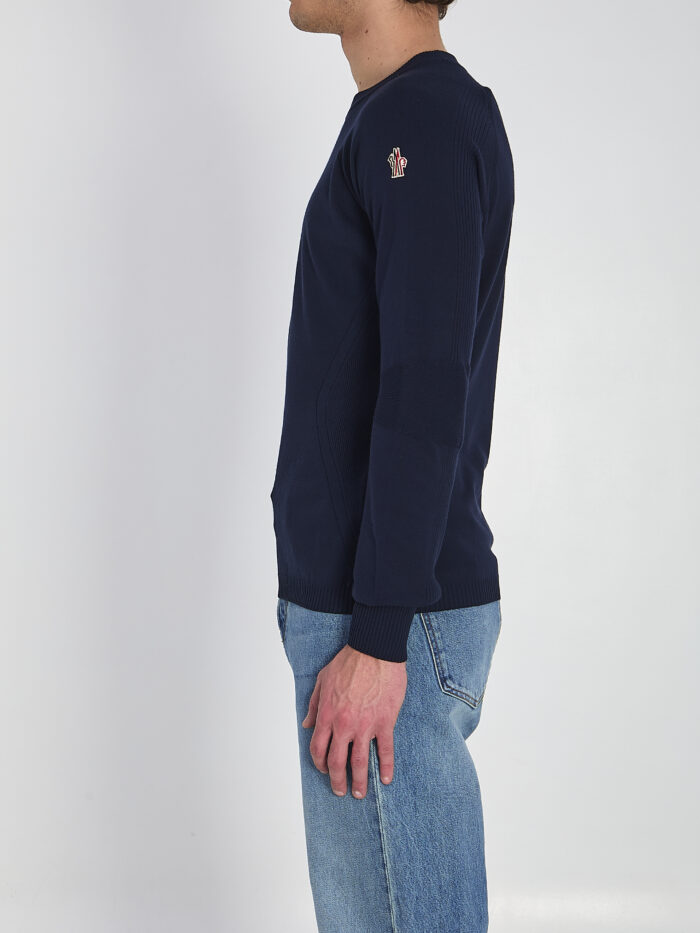 Moncler Grenoble Round neck knit sweater