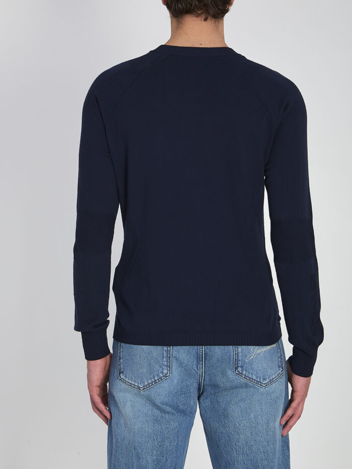 Moncler Grenoble Round neck knit sweater