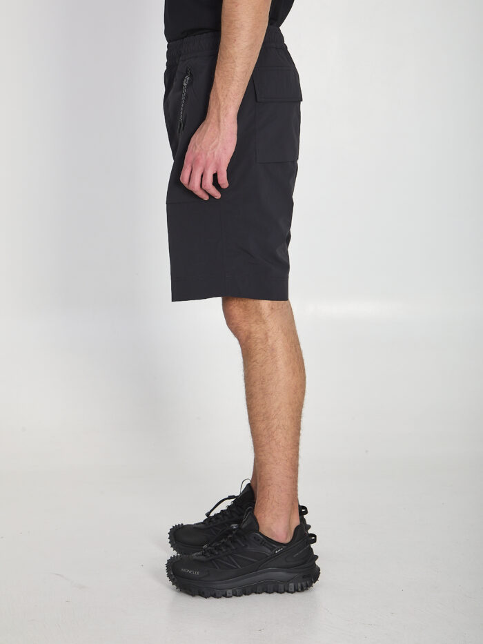 Moncler Grenoble Technical crinkle shorts