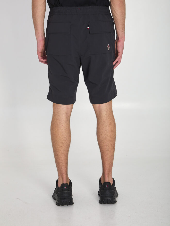 Moncler Grenoble Technical crinkle shorts