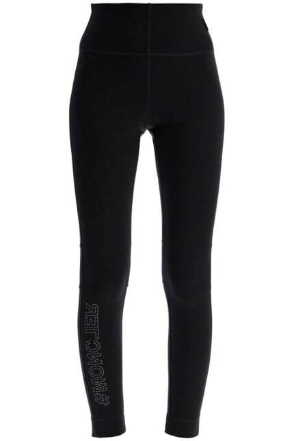 MONCLER GRENOBLE Technical Jersey Leggings For Active Wear