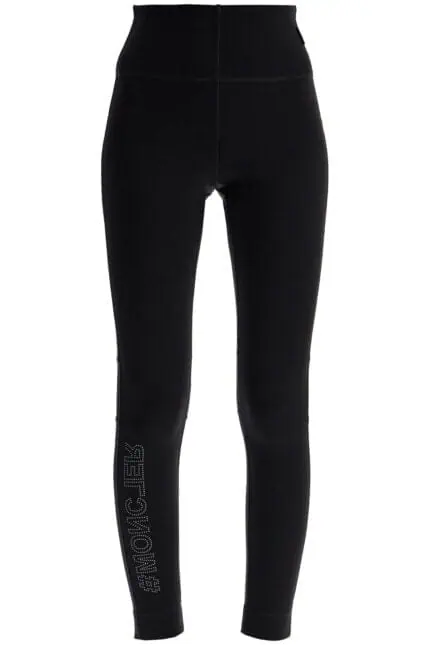 MONCLER GRENOBLE Technical Jersey Leggings For Active Wear