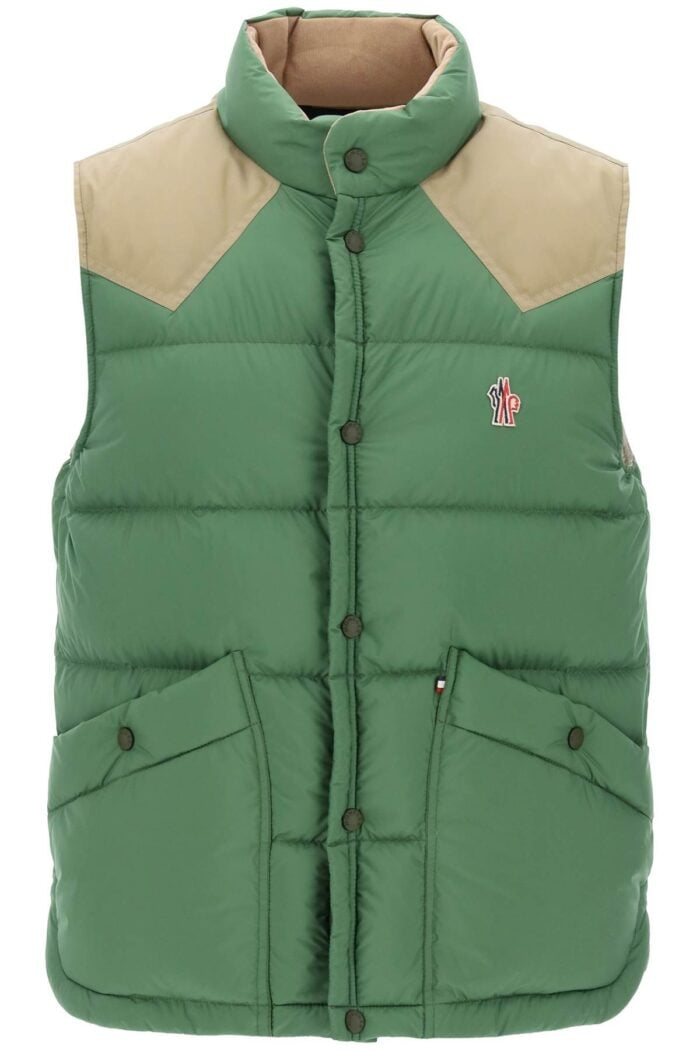 MONCLER GRENOBLE Veny Padded Feather Vest For