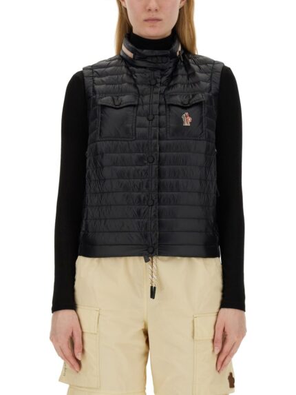 MONCLER GRENOBLE VESTS WITH LOGO