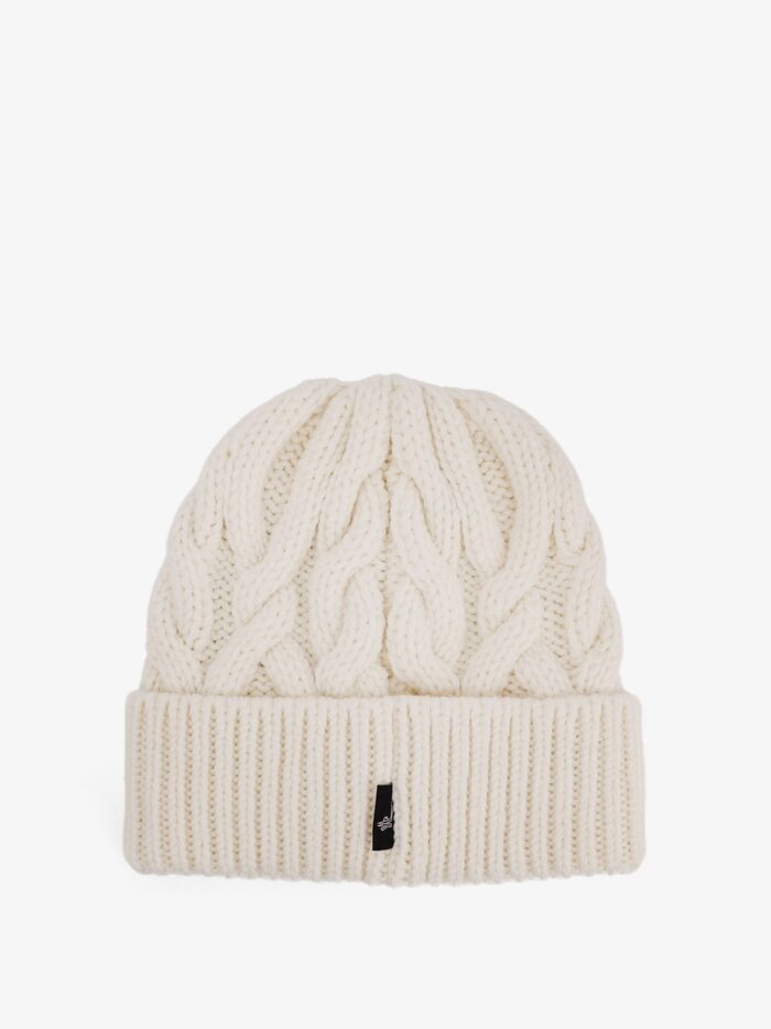 MONCLER GRENOBLE Virgin Wool Beanie Hat