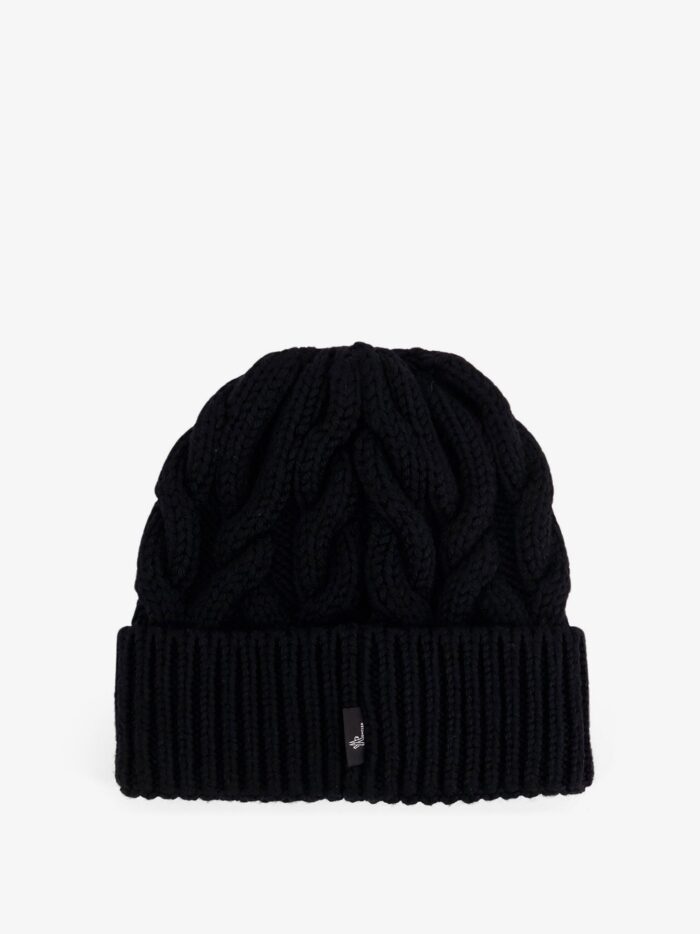 MONCLER GRENOBLE Virgin Wool Beanie Hat