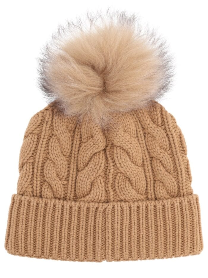 MONCLER GRENOBLE WOOL AND CASHMERE BEANIE