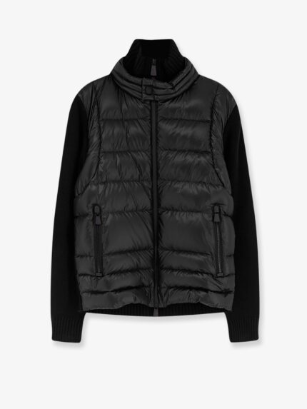 MONCLER GRENOBLE Wool Blend Jacket With Logo Detail