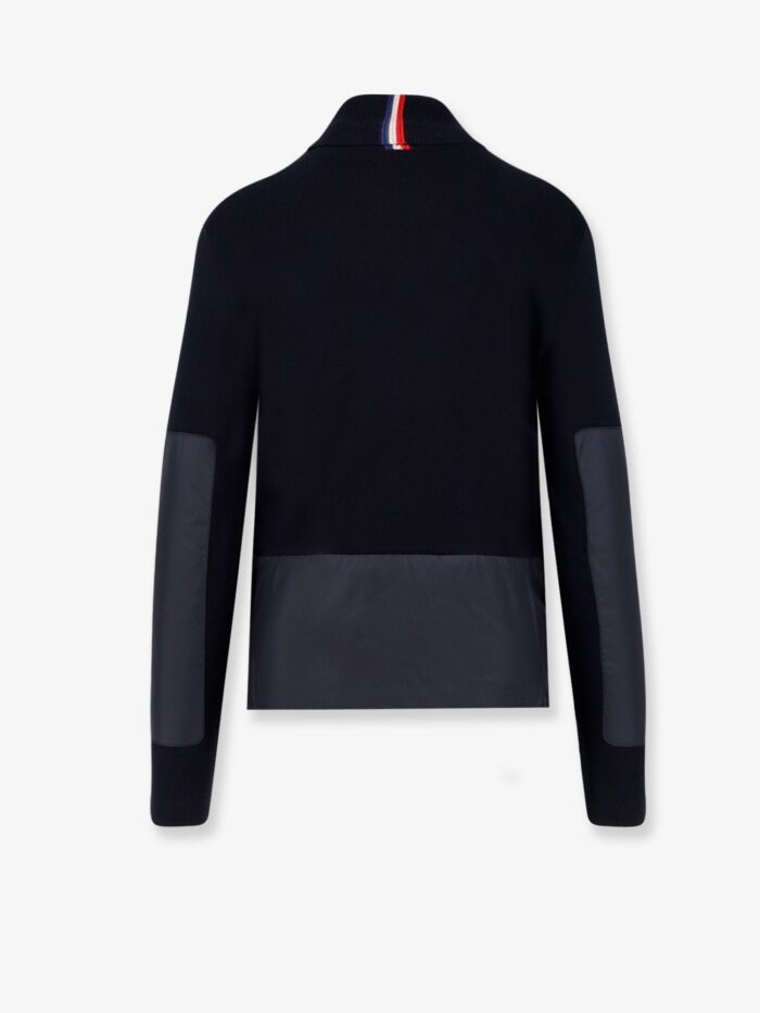 MONCLER GRENOBLE Wool Turtleneck Sweater With Nylon Inserts