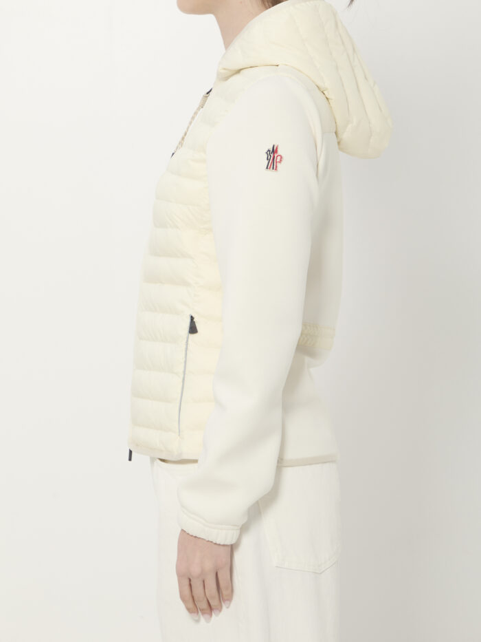 Moncler Grenoble Zip up padded cardigan