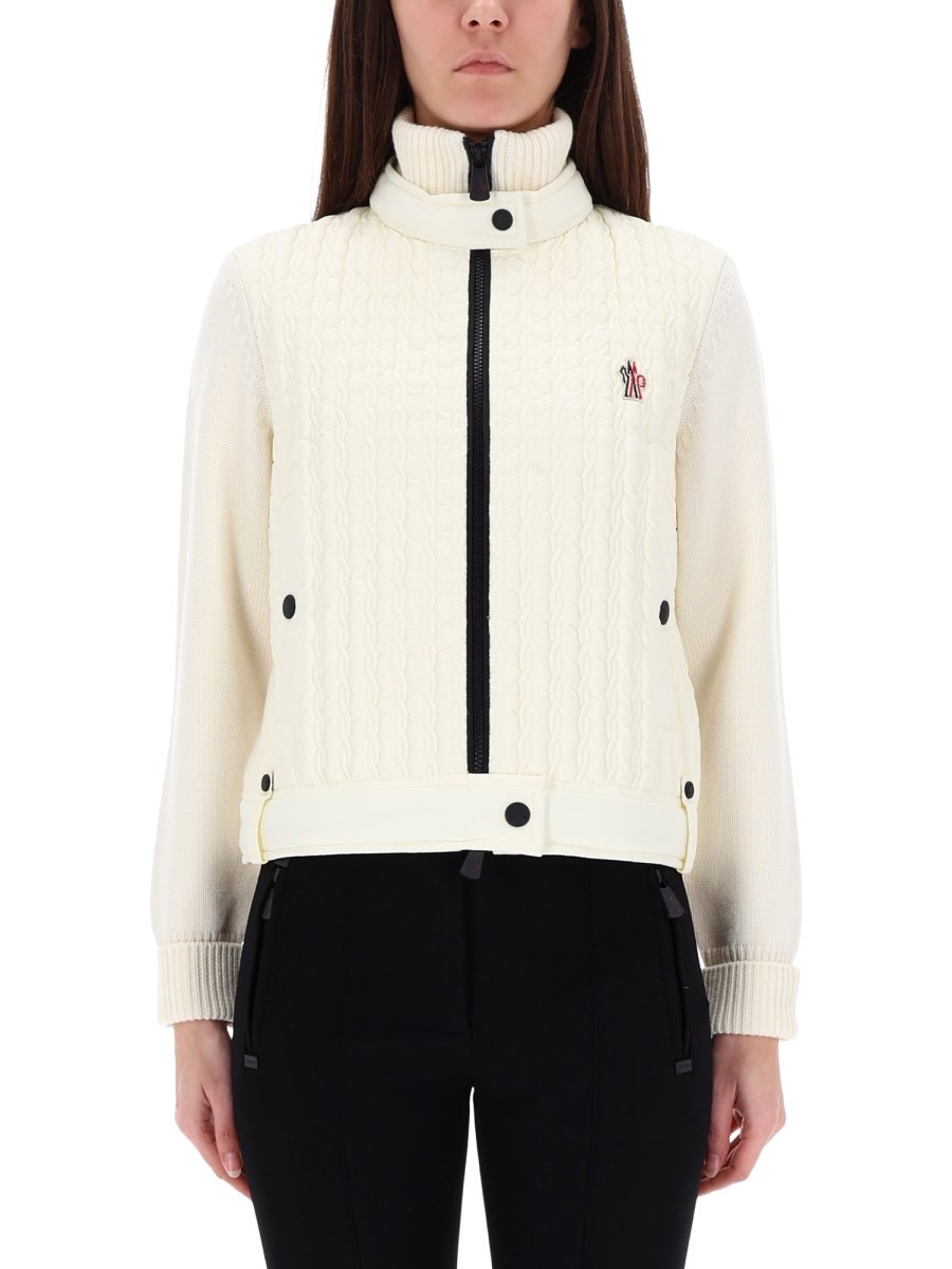 MONCLER GRENOBLE ZIPPERED CARDIGAN