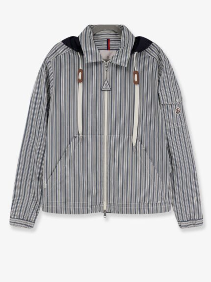 Moncler Havas Striped Cotton Jacket