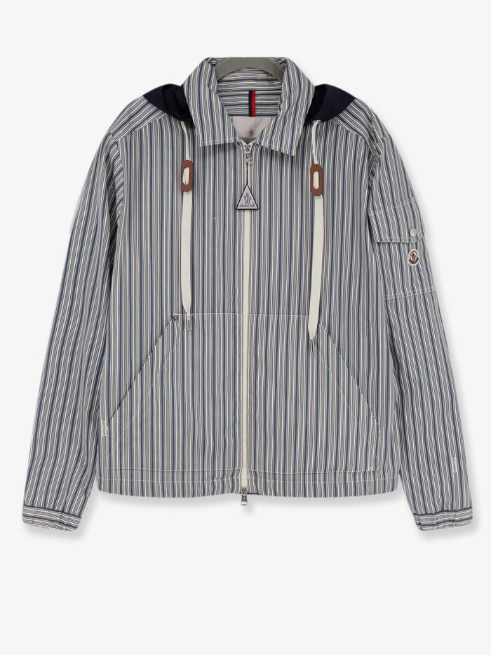 Moncler Havas Striped Cotton Jacket