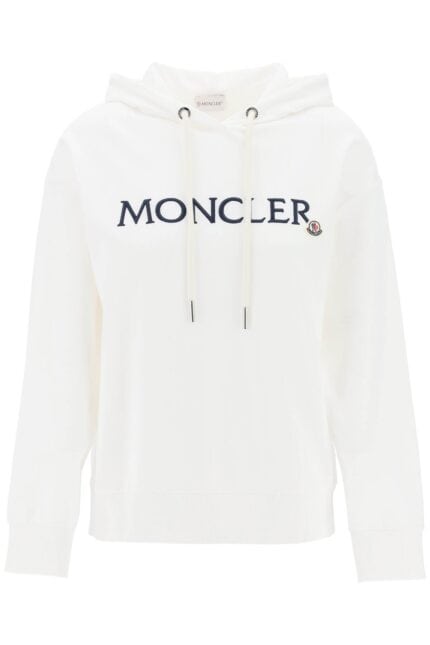 MONCLER Hooded Sweatshirt With Embroidered Logo