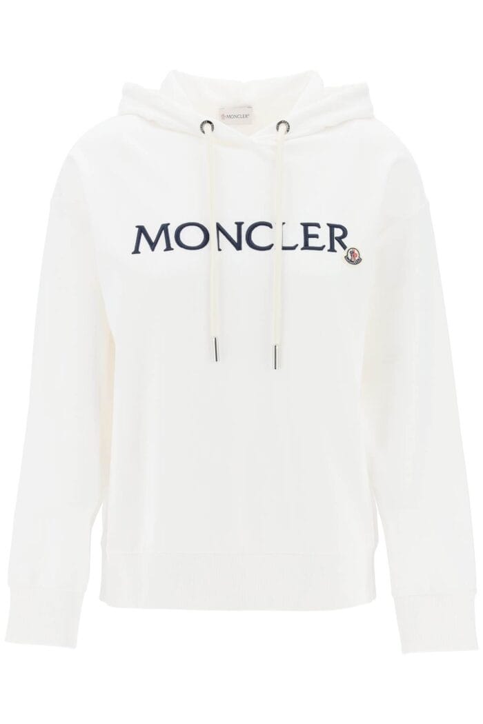 MONCLER Hooded Sweatshirt With Embroidered Logo