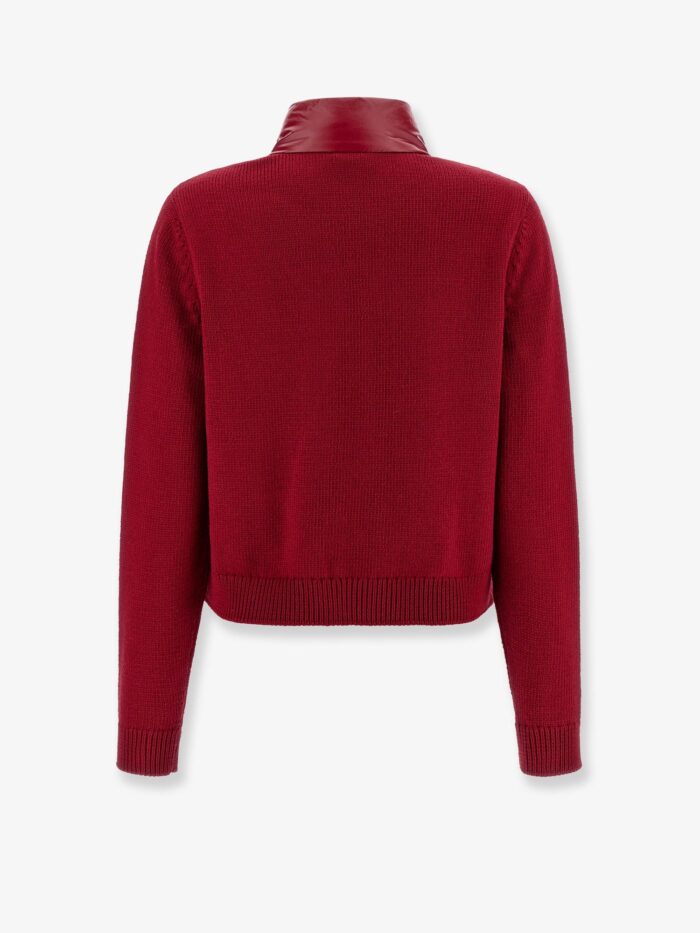 Moncler Jacket/Cardigan With Wool Inserts