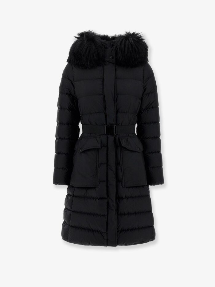 moncler khloesse nylon long down jacket Moncler Khloesse Nylon Long Down Jacket