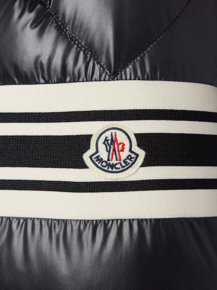 Moncler Landre Down Jacket With Contrasting Detail