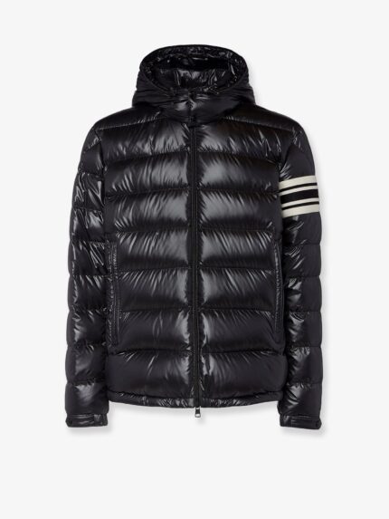 Moncler Landre Down Jacket With Contrasting Detail