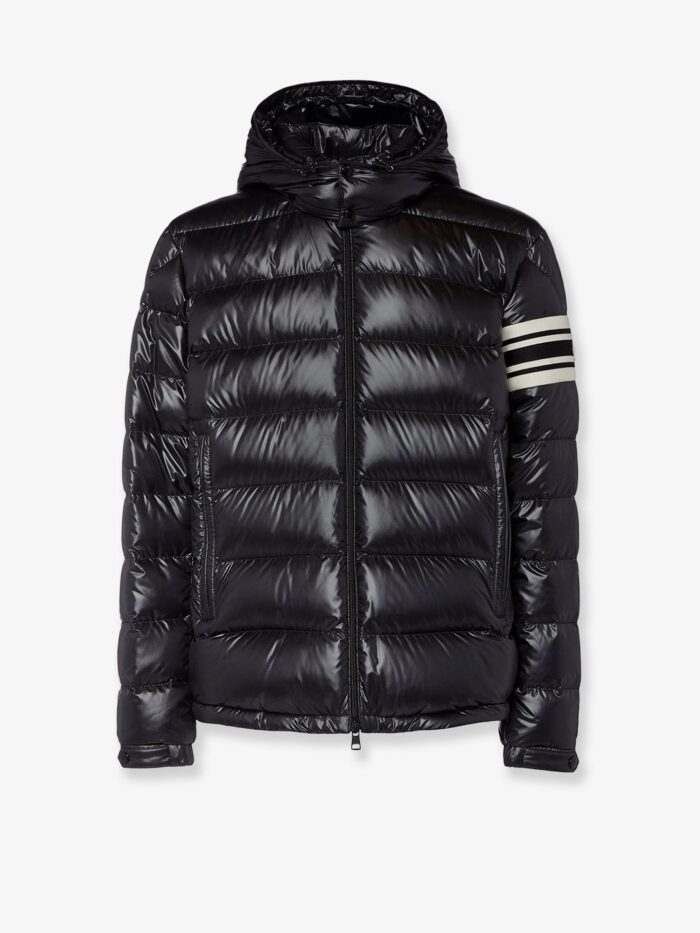 Moncler Landre Down Jacket With Contrasting Detail